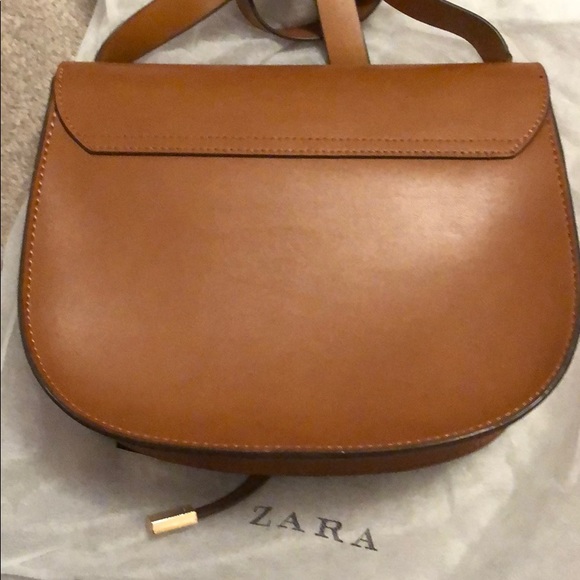Zara satchel brown bag - Picture 3 of 6